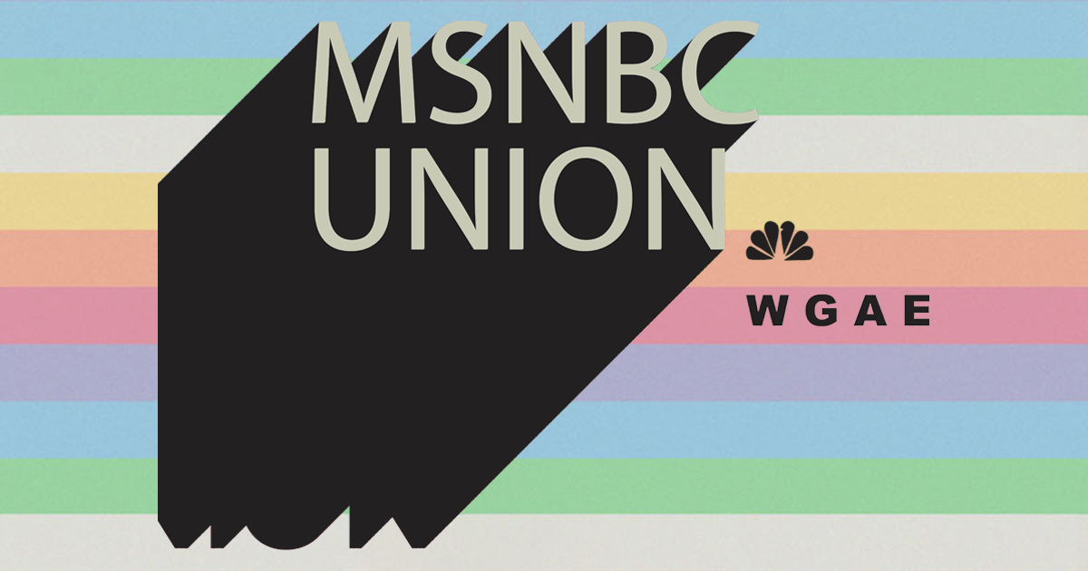 MSNBC: Vote Union Yes!